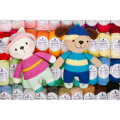 Fil crochet Happy Cotton spécial Amigurumi 798 Bleu roy