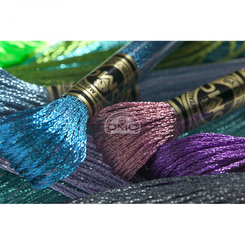 Fil à Broder Mouliné effet lumière 317W - couleur E3837