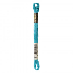 Fil à Broder Mouliné 117MC - couleur 807 - Turquoise