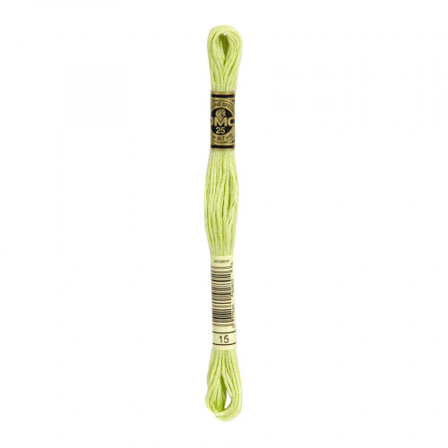 Fil à Broder Mouliné 117MC - couleur 15 - Vert charme