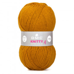 Fil à tricoter Knitty 4 100 g Ocre n°766