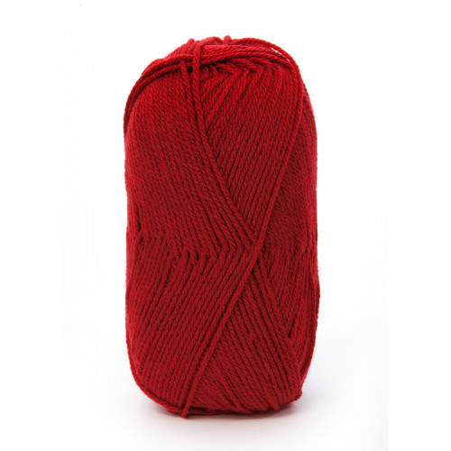 Fil à tricoter Knitty 4 100 g Rouge sang n°833