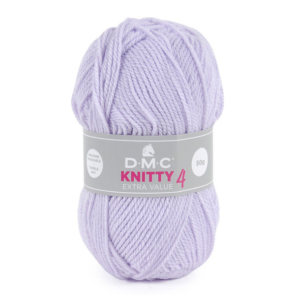 Fil à tricoter Knitty 4 100 g Parme n°850
