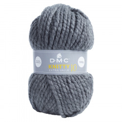 Fil à tricoter Knitty 10 100g Gris foncé n°790