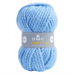Fil à tricoter Knitty 10 100g Bleu n°969