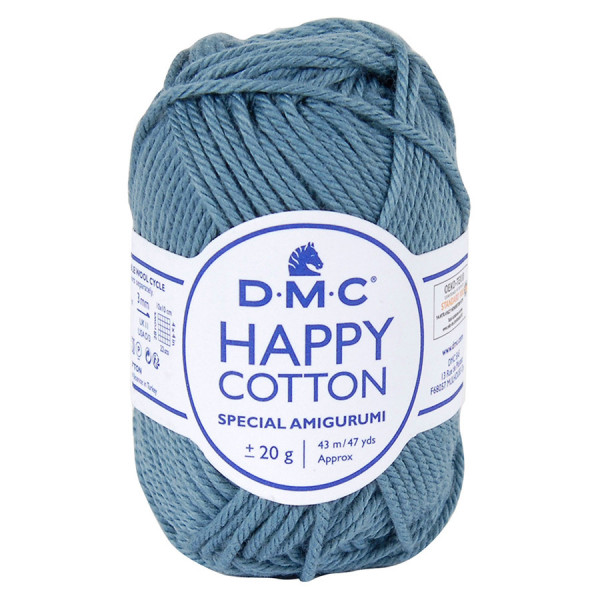 Fil crochet Happy Cotton spécial Amigurumi 750 Sarcelle