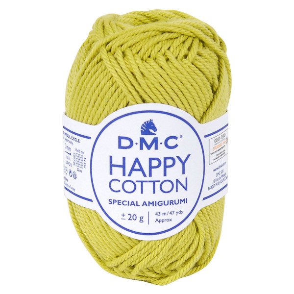 Fil crochet Happy Cotton spécial Amigurumi 752 Tilleul