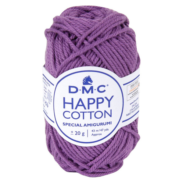 Fil crochet Happy Cotton spécial Amigurumi 756 Violet