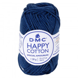 Fil crochet Happy Cotton spécial Amigurumi 758 Marine