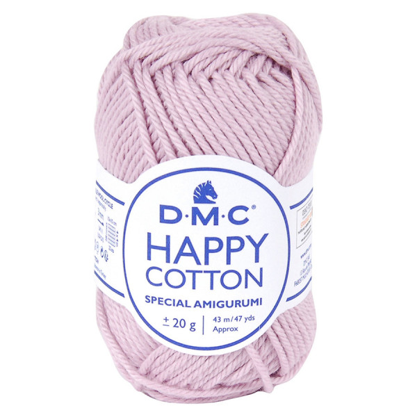 Fil crochet Happy Cotton spécial Amigurumi 769 Rose intense