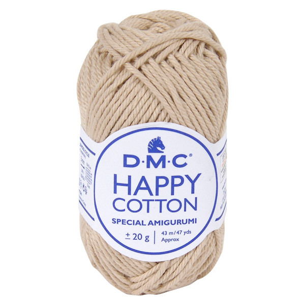 Fil crochet Happy Cotton spécial Amigurumi 773 Beige