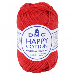 Fil crochet Happy Cotton spécial Amigurumi 789 Rouge