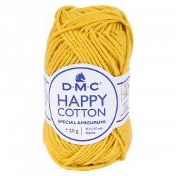 Fil crochet Happy Cotton spécial Amigurumi 794 Moutarde
