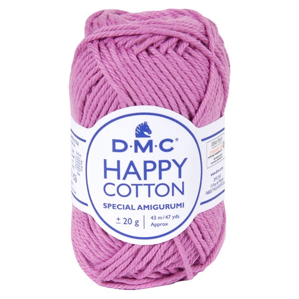 Fil crochet Happy Cotton spécial Amigurumi 795 Lilas
