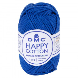 Fil crochet Happy Cotton spécial Amigurumi 798 Bleu roy