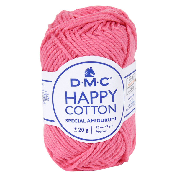 Fil crochet Happy Cotton spécial Amigurumi 799 Bubblegum