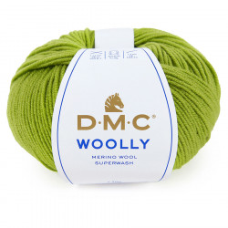 Laine Wooly pur Mérinos 81 Green pea