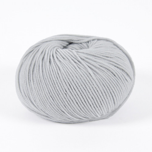 Laine Wooly pur Mérinos 121 Gris perle