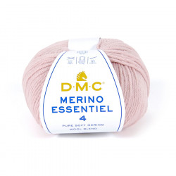 Fil à tricoter Merino Essentiel 4 50g 855 Rose clair