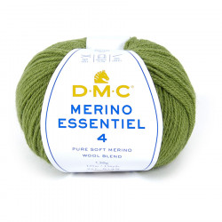 Fil à tricoter Merino Essentiel 4 50g 874 Kaki