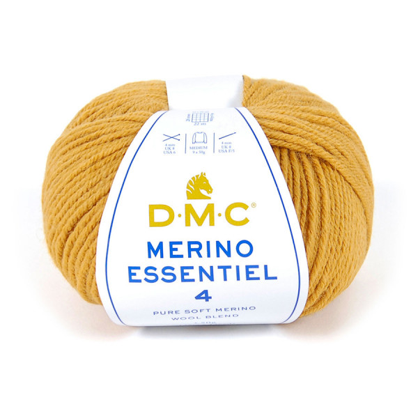 Fil à tricoter Merino Essentiel 4 50g 878 Ocre