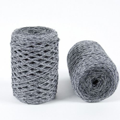 Fil tricot et crochet Nova Vita Multico 4 122 Grey Black Gris