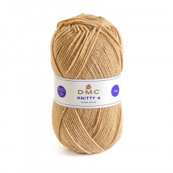 Fil à tricoter Knitty 4 100 g Caramel clair n°597