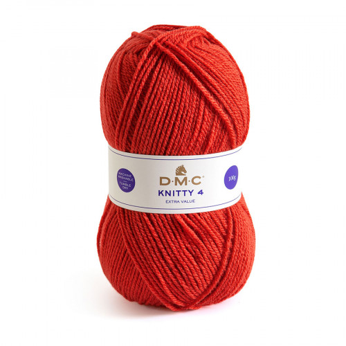 Fil à tricoter Knitty 4 100 g Citrouille n°617