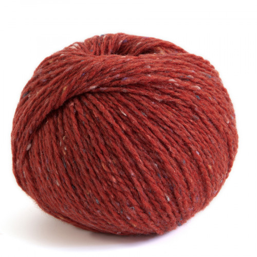 Fil à tricoter Merino Essentiel 4 Tweed 50g 906 Riding red
