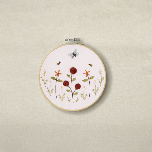 Kit de broderie Fleurs du jardin