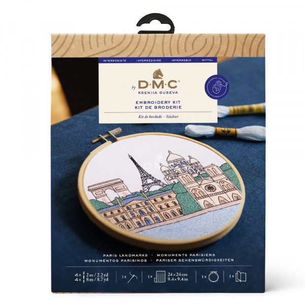 Kit de broderie Monuments de Paris