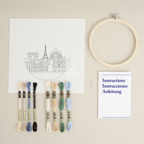 Kit de broderie Monuments de Paris