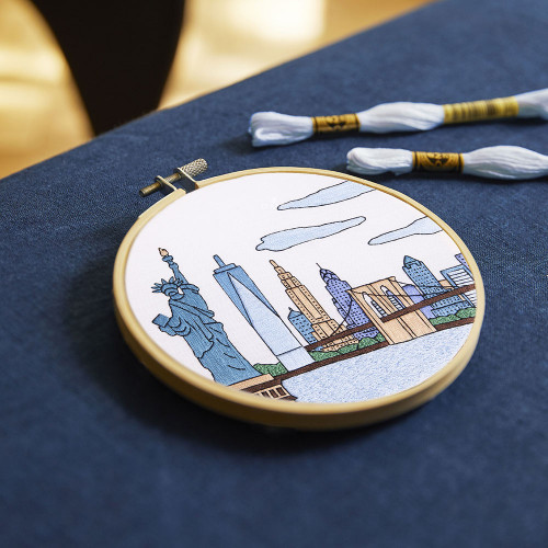 Kit de broderie New-York city