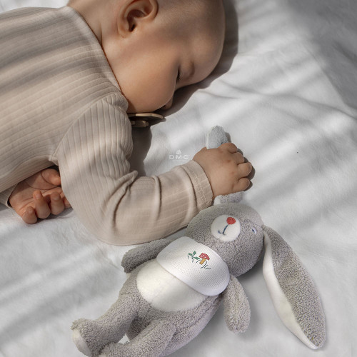 Peluche à broder Doudou lapin