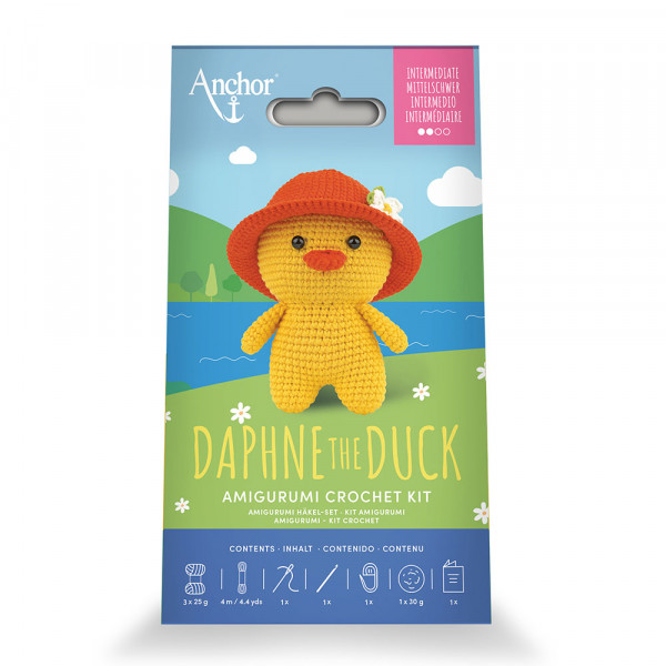 Kit crochet Amigurumi Daphné le canard S