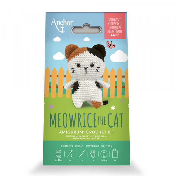 Kit crochet Amigurumi Meowrice le chat S