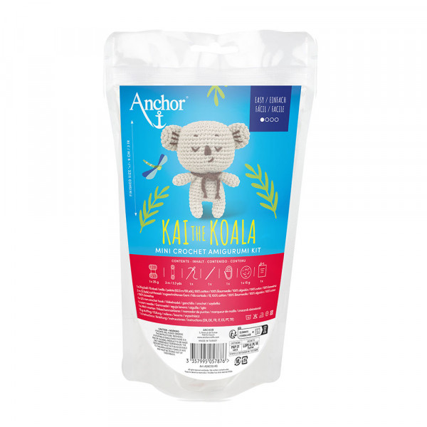 Kit crochet Amigurumi Kai le Koala XS