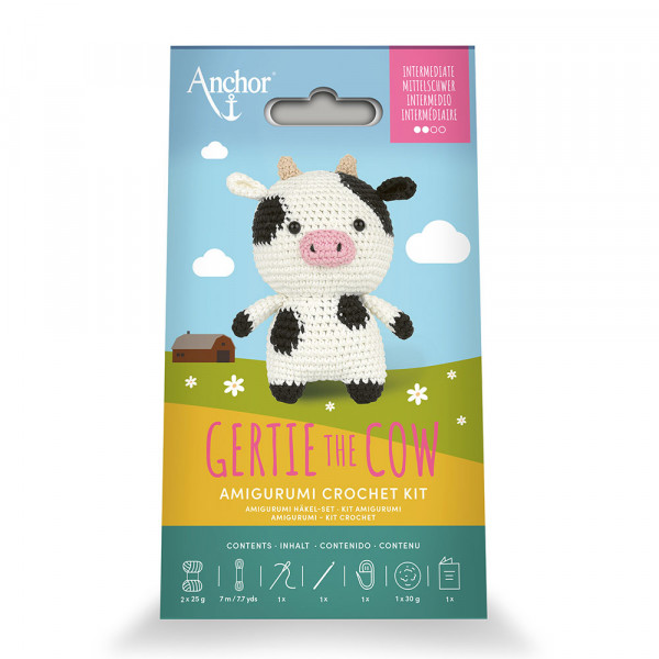 Kit crochet Amigurumi Gertie la vache S