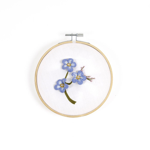 Kit de broderie 3D Fleur Myosotis