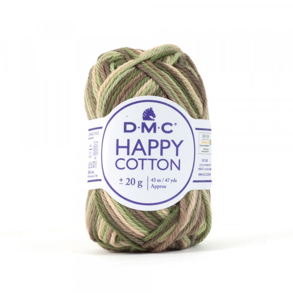 Fil crochet Happy Cotton spécial Amigurumi 651 Woodland
