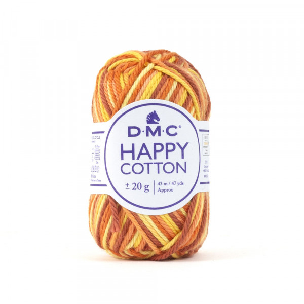 Fil crochet Happy Cotton spécial Amigurumi 653 Sunset