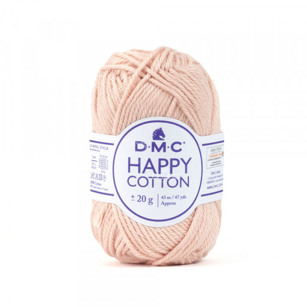 Fil crochet Happy Cotton spécial Amigurumi 801 Melba
