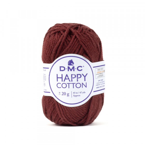 Fil crochet Happy Cotton spécial Amigurumi 805 Chocolate