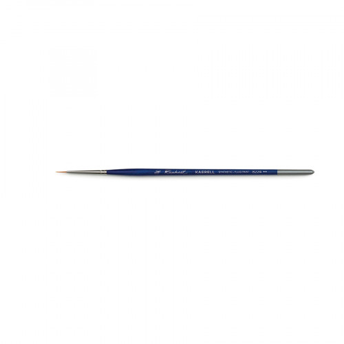 Pinceau traceur long en fibre synthétique Kaërell bleu série 8224 n°10/0
