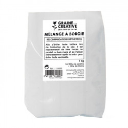 Cire à bougie Stéarine + Paraffine 1 kg