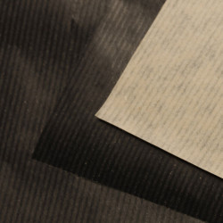 Rouleau de papier Kraft brun et noir 60 g/m² 1 x 10 m