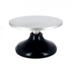 Tournette de potier en acier ø 18 cm