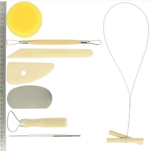 Outils de Sculpture Kit du potier 8 pièces