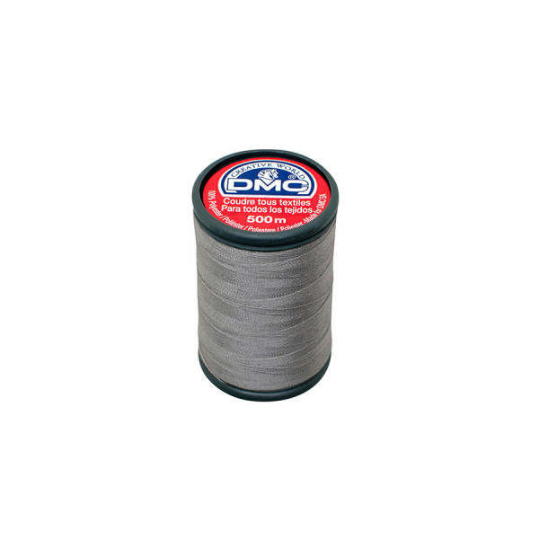 Fil à coudre Polyester 500 m Gris 4026