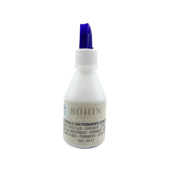 Colle textile permanente sans solvant 100 ml
